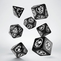 Кубики RPG Dragons Dice Set: Hematite. Q WORKSHOP (SDRA01)