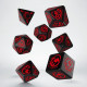 Кубики RPG Dragons Dice Set: Onyx. Q WORKSHOP (SDRA05)
