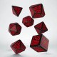 Кубики RPG Dwarven Black & red Dice Set. Q WORKSHOP (SDWA06)