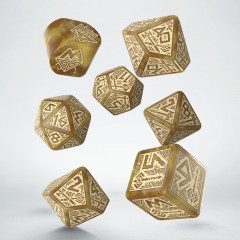 Кубики RPG Dwarven Dice Set: Gold. Q WORKSHOP (RDWA08)