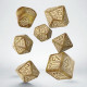 Кубики RPG Dwarven Dice Set: Gold. Q WORKSHOP (RDWA08)
