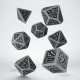 Кубики RPG Dwarven Gray & black Dice Set. Q WORKSHOP (SDWA03)