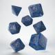 Кубики RPG Elvish Cobalt & Silver Dice Set. Q WORKSHOP (SELV10)