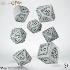 Кубики RPG Harry Potter. Slytherin Modern Dice Set - White. Q WORKSHOP (190142/2023/2/B)