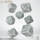 Кубики RPG Harry Potter. Slytherin Modern Dice Set - White. Q WORKSHOP (190142/2023/2/B)