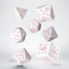 Кубики RPG Japanese Dice Set: Cherry Blossom Petals. Q WORKSHOP (SKAN01)