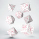 Кубики RPG Japanese Dice Set: Cherry Blossom Petals. Q WORKSHOP (SKAN01)