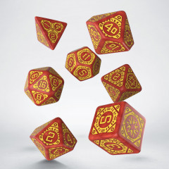Кубики RPG Starfinder Dawn of Flame Dice Set. Q WORKSHOP (STAR04)
