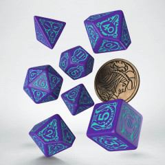 Кубики RPG The Witcher Dice Set. Dandelion - Half a Century of Poetry. Q WORKSHOP (SWDA03)