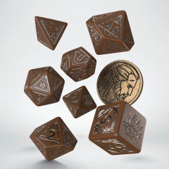 Кубики RPG The Witcher Dice Set. Geralt - Roach’s Companion. Q WORKSHOP (SWGE03)