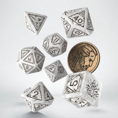 Кубики RPG The Witcher Dice Set. Geralt - The White Wolf. Q WORKSHOP (SWGE01)