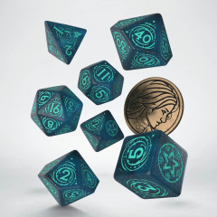 Кубики RPG The Witcher Dice Set. Yennefer - Sorceress Supreme. Q WORKSHOP (SWYE01)