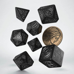 Кубики RPG The Witcher Dice Set. Yennefer - The Obsidian Star. Q WORKSHOP (SWYE02)