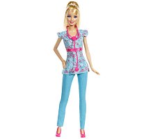 Фото Лялька Барбі-медсестра, серія Я можу бути, Barbie, Mattel, медсестра, CFR03-4