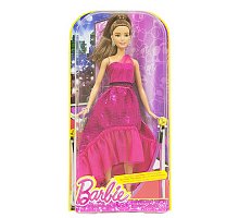Фото Лялька Барбі, Рожева вишуканість, шатенка в блискучій сукні, Barbie, Matell, шатенка в блискучій сукні, DGY69-2