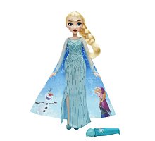 Фото Лялька Ельза з чарівною накидкою, Холодне Серце, Disney Princess Hasbro, B6700 (B6699)
