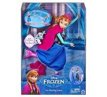 Фото Лялька Фігуристка із м/ф Холодне серце в ас. (2), Disney Frozen, Mattel Disney Princess, Анна (CBC61-1)