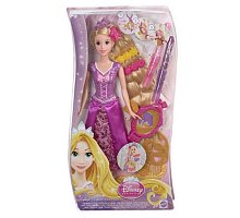 Фото Лялька Принцеса Рапунцель, Гра з волоссям, набір з фломастерами, Disney Princess Mattel, з фломастерами, CJP12-1