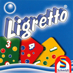 Ligretto - blau (синий) - Настольная игра. Schmidt Spiele (4001504011017)