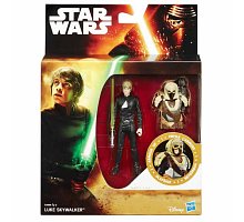 Фото Люк Скайуокер (Luke Skywalker) - фігурка Зіркові війни: Пробудження сили, 9,5 см, Star Wars, Hasbro, Люк Скайуокер (Luke Skywal, B3886-8