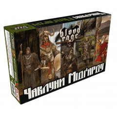 Лють крові. Чаклуни Мідґарду. Доповнення до Blood Rage. Geekach Games (GKCH154BR)