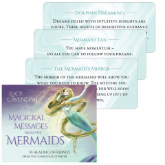 Магические послания русалки-вдохновительницы - Magickal Messages From The Mermaid Inspiration Cards. Blue Angel