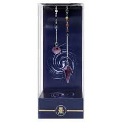 Маятник чакральный Аметист - Premium Amethyst Chakra. Lo Scarabeo (PEB26)