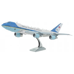 Металева збірна 3D модель Air Force One (Борт №1), Metal Earth (ME1001)