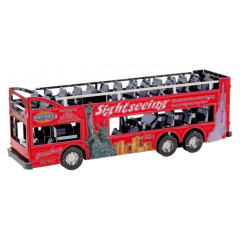Металева збірна 3D модель Big Apple Tour Bus (Нью-Йоркський туристичний автобус), Metal Earth (MMS169)