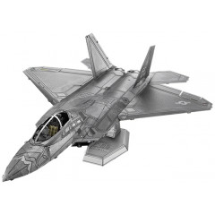 Металева збірна 3D модель F-22 Raptor, Metal Earth (ME1016)