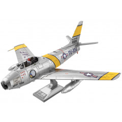 Металева збірна 3D модель F-86 Sabre, Metal Earth (ME1015)