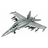 Фото 1 - Збірна металева 3D модель F/A-18 Super Hornet, Metal Earth (MMS459)