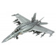 Металлическая сборная 3D модель F/A-18 Super Hornet, Metal Earth (MMS459)