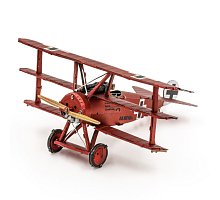 Фото Металева збірна 3D модель Fokker Dr.I Triplane, Metal Earth (MMS210)