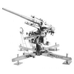 Металлическая сборная 3D модель German Flak 88 3D, Metal Earth (ICX121)