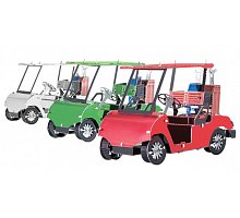 Фото Металева збірна 3D модель Golf Cart Set (Гольф кари), Metal Earth (MMS108)