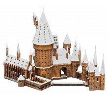 Фото Металева збірна 3D модель Harry Potter Hogwarts Castle (Гогвортс у снігу), Metal Earth (ICX138)