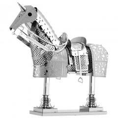 Металева збірна 3D модель Horse Armor (Кінні обладунки), Metal Earth (MMS143)