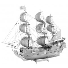 Металлическая сборная 3D модель Iconx - Black Pearl (Корабль Черная Жемчужина), Metal Earth (ICX016)