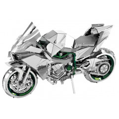 Металева збірна 3D модель Iconx - Kawasaki Ninja H2R, Metal Earth (ICX021)