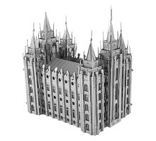 Фото Металева збірна 3D модель Iconx - Salt Lake City Temple (Храм Солт-Лейк), Metal Earth (ICX027)