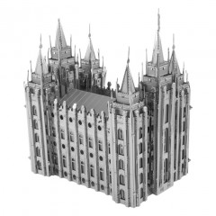 Металева збірна 3D модель Iconx - Salt Lake City Temple (Храм Солт-Лейк), Metal Earth (ICX027)