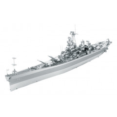 Металева збірна 3D модель Iconx - USS Missouri (BB-63), Metal Earth (ICX111)
