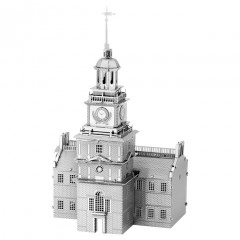 Металева збірна 3D модель Independence Hall (Індепенденс-Хол), Metal Earth (MMS157)