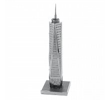 Фото Металева збірна 3D модель "Хмарочос One World Trade Center", Metal Earth (MMS024)