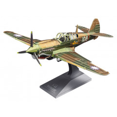 Металлическая сборная 3D модель P-40 Warhawk, Metal Earth (MMS213)