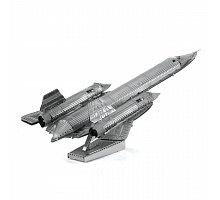Фото Металева збірна 3D модель "Літак SR71 Blackbird", Metal Earth (MMS062)