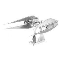 Металлическая сборная 3D модель Star Wars - Kylo Ren’s TIE Silencer (Шатл Кайло Рена), Metal Earth (MMS286)