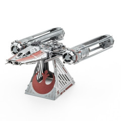 Металева збірна 3D модель Star Wars - Zoriis Y-Wing Fighter, Metal Earth (MMS415)