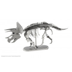 Металева збірна 3D модель Triceratops Skeleton (Скелет Трицератопсу), Metal Earth (MMS101)